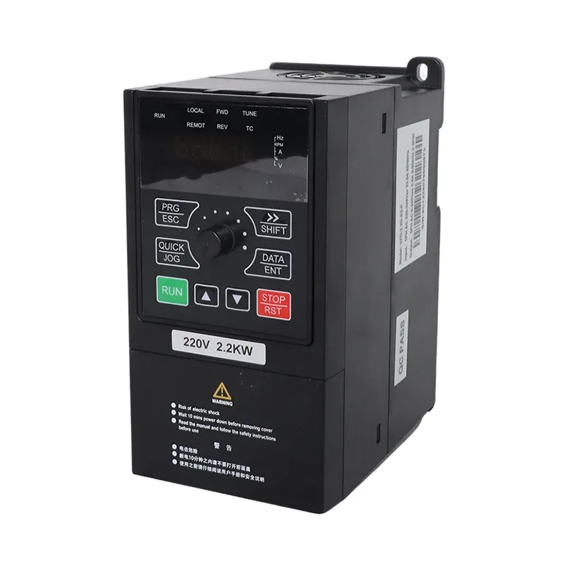 Bomba solar monofásica de 0,75-2,2 kW 230 V e inversor de uso geral VFD